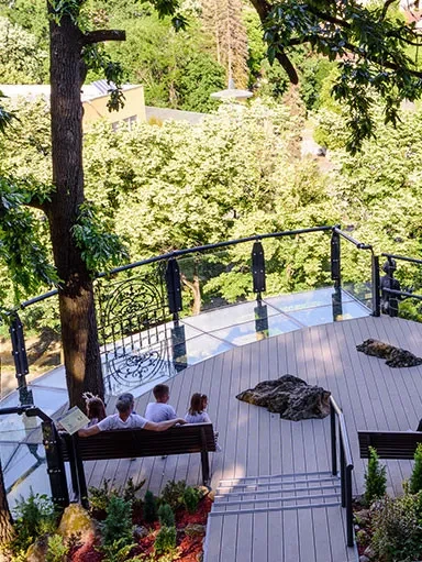 Stakleni vidikovac na Crkvenom brdu - Vrnjačka Banja