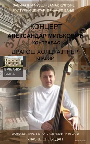 Koncert kontrabasiste Aleksandra Miljkovića (2014)