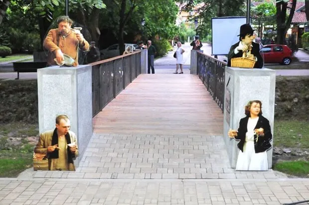 Most "Ko to tamo peva" u Vrnjačkoj Banji