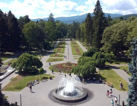 Fontana u Centralnom parku Vrnjačke Banje