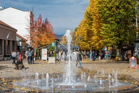 Promenada - centra Vrnjačke Banje
