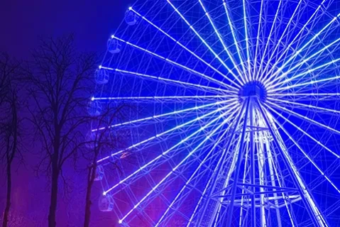 Panoramski točak kao turistička atrakcija u Vrnjačkoj Banji